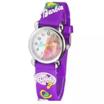 New Best Girl Cartoon Style Watch Kid Analog Watch Wrist Watch Cartoon Watch For Kids Girl - Pink
