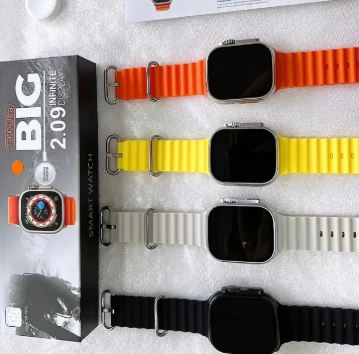 1.54β³ Full Touch Fitness Tracker Smart Band β Heart Rate & BP Monitor, Waterproof, Call & Message Alerts