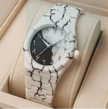 Black Arabic Aura Watch For Men Stylish