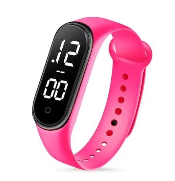 M4 touch Waterproof Sport Led Digital Watch For :Kids / Girls