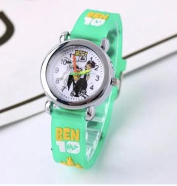 New Best Girl Cartoon Style Watch Kid Analog Watch Wrist Watch Cartoon Watch For Kids Girl - Pink