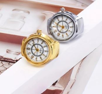 Ring watch simple and versatile temperament finger watch