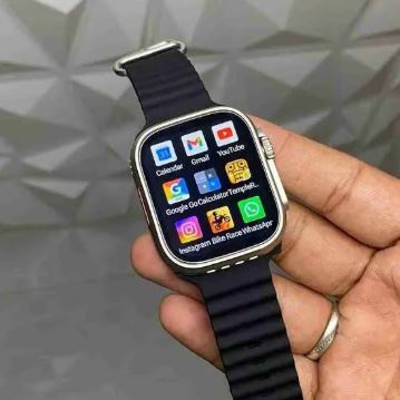 1.54″ Full Touch Fitness Tracker Smart Band – Heart Rate & BP Monitor, Waterproof, Call & Message Alerts